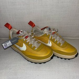 Tom Sachs Nike General Purpose Shoe Dark Sulfur/White-Light Cream